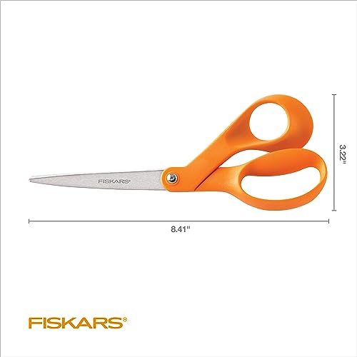 Fiskars 12-94518697WJ Basic Orange-Dealt with Scissors