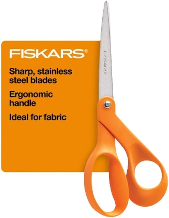 Fiskars 12-94518697WJ Basic Orange-Dealt with Scissors