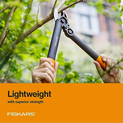 Fiskars 15-Inch PowerGear Loppers - Sharp Metal Blade for Bush and Tree Trimming - Handles Branches As much as 1.5 Inches in Diameter - Light-weight and Rust-Resistant Pruner - Ideally suited...