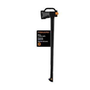 Fiskars 36-Inch Tremendous Splitting Axe – Wooden Splitter for Medium to Giant Logs, That includes Shock-Absorbing FiberComp Deal with, 6 lbs, Black – Ultimate Garden and Backyard Device