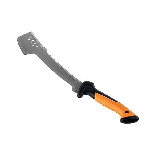 Fiskars Heavy-Responsibility Machete Knife – 18-Inch Bushcraft Axe for Tree Reducing, that includes a Rust-Resistant, Low-Friction Blade Coating and Nylon Sheath