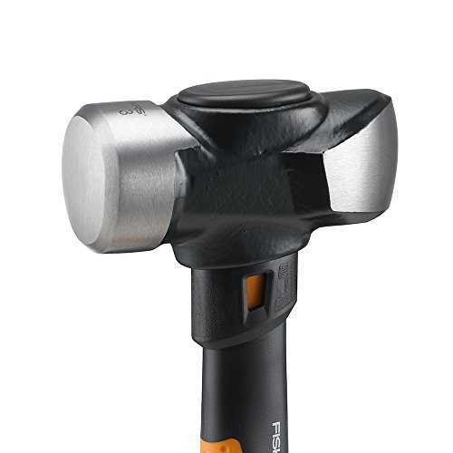 Fiskars Professional IsoCore 3 lb Membership Hammer (11") - Demolition and Driving Hammer with Wedged Face, Shock-Absorbing Grip - Ultimate for Development and Dwelling Enchancment